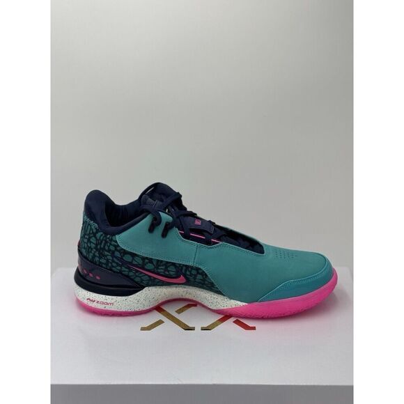 Nike Men's Zoom Lebron NXXT Gen AMPD Size 12 South Beach |FJ1566-300| New In Box - Picture 4 of 8